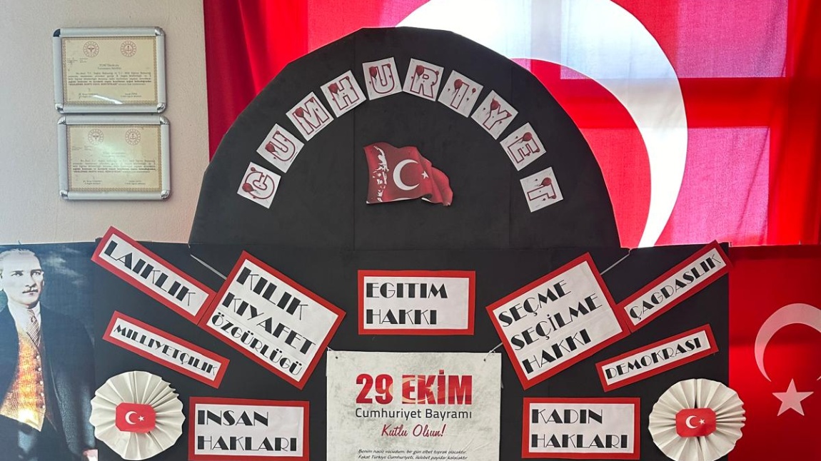 29 Ekim Cumhuriyet Bayramı hazırlıklarımız devam ediyor.